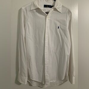 Ralph Lauren Men's Classic White Dress Shirt